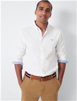 Crew Clothing Regular Fit Pure Cotton Oxford Shirt Pink