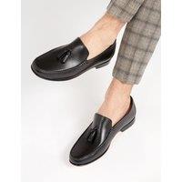 Leather Slip-On Loafers