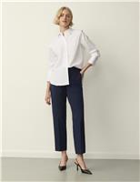 Finery London Cotton Rich Collared Shirt White