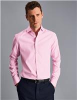 Slim Fit Non Iron Pure Cotton Twill Shirt