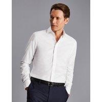Slim Fit Non Iron Pure Cotton Twill Shirt