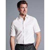 Charles Tyrwhitt Slim Fit Non Iron Pure Cotton Shirt White