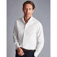Slim Fit Non Iron Pure Cotton Oxford Shirt