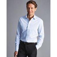 Slim Fit Non Iron Pure Cotton Striped Shirt