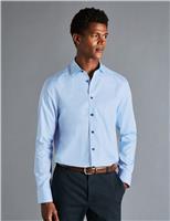 Slim Fit Pure Cotton Twill Shirt