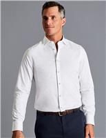 Charles Tyrwhitt Slim Fit Pure Cotton Twill Shirt White