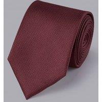 Textured Pure Silk Tie