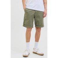 JACK & JONES Regular Fit Chino Shorts Sage