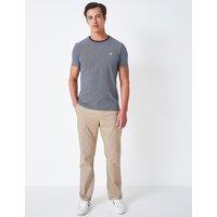Crew Clothing Straight Fit Chinos Stone