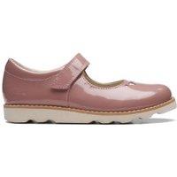 Kids Leather Riptape Mary Jane Shoes (7 Small - 12 Small)