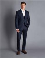 Slim Fit Super 120s Wool Suit Trousers