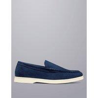 Charles Tyrwhitt Suede Slip On Shoes Blue