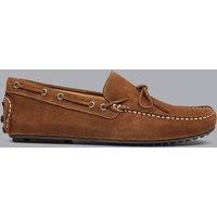 Suede Slip On Driving Loafers