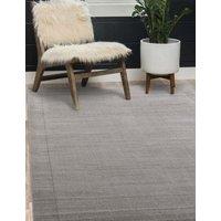 Wool Frame Border Rug