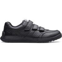 Kids Leather Riptape Trainers (3 Small - 8 Small)