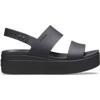 Crocs Brooklyn Wedge Sandals Black