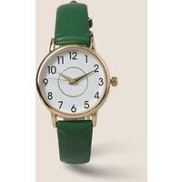 Green & Gold Tone Watch