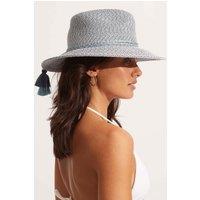 Packable Tassel Fedora Hat