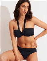 Collective Padded Halterneck Bandeau Bikini Top