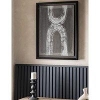 Avenue Abstract Rectangle Framed Art