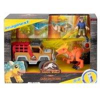 Imaginext: Jurassic World - Camp Cretaceous Vehicle, Figure and Dinos Pack