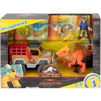 Imaginext: Jurassic World - Camp Cretaceous Vehicle, Figure and Dinos Pack