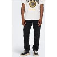 Straight Fit Pure Cotton 5 Pocket Jeans