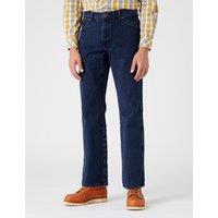 Wrangler Straight Fit Texas 5 Pocket Jeans Blue Denim