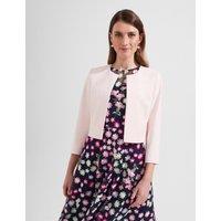 HOBBS Cropped Jacket Pink