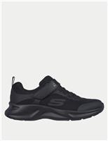 Kids Dynamatic Riptape School Trainers (9 Small - 3 Large)