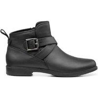 Kingsley Leather Buckle Ankle Boots