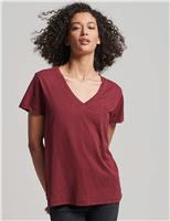 Cotton Rich V-Neck Relaxed T-Shirt