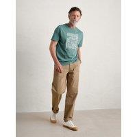 Cotton Printed Crew Neck T-Shirt