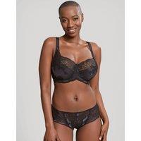 Clara Lace Wired Full Cup Bra D-J