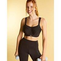 Panache High-Impact Power Wired Sports Bra C-J Black