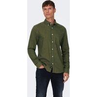 Slim Fit Pure Cotton Flannel Shirt