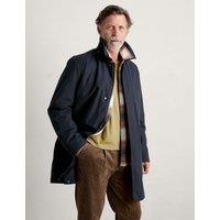 Cotton Blend Hooded Waterproof Overcoat