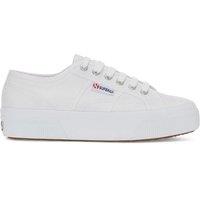 2740 Platform Canvas Lace Up Trainers