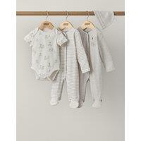 Mamas & Papas Bear Hug Teddy Starter 4 Piece Set (6lbs-1 Yrs) Brown
