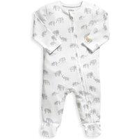 Elephant Print All In One (6lbs-12 Mths)