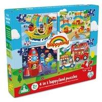 4 in 1 Happyland Puzzles (2-5 Yrs)