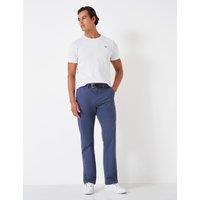 Crew Clothing Regular Fit Chinos Medium Blue