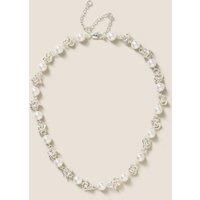 Pearl Knot Chain Necklace