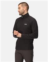 Regatta Kenger Half Zip Fleece Black