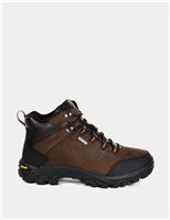 Regatta Burrell Leather Waterproof Walking Boots Brown