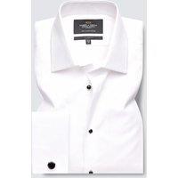 Classic Fit Easy Iron Pure Cotton Textured Dinner Shirt