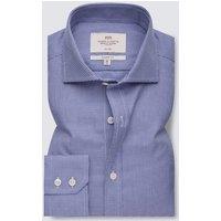 Hawes & Curtis Classic Fit Non Iron Pure Cotton Check Shirt Navy Mix