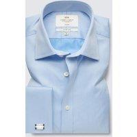 Fitted Slim Non Iron Pure Cotton Twill Shirt
