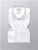 Slim Fit Non Iron Pure Cotton Twill Shirt