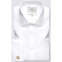 Hawes & Curtis Slim Fit Non Iron Pure Cotton Twill Shirt White